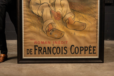 Le Coupable Large Litho French Show Ad - Framed