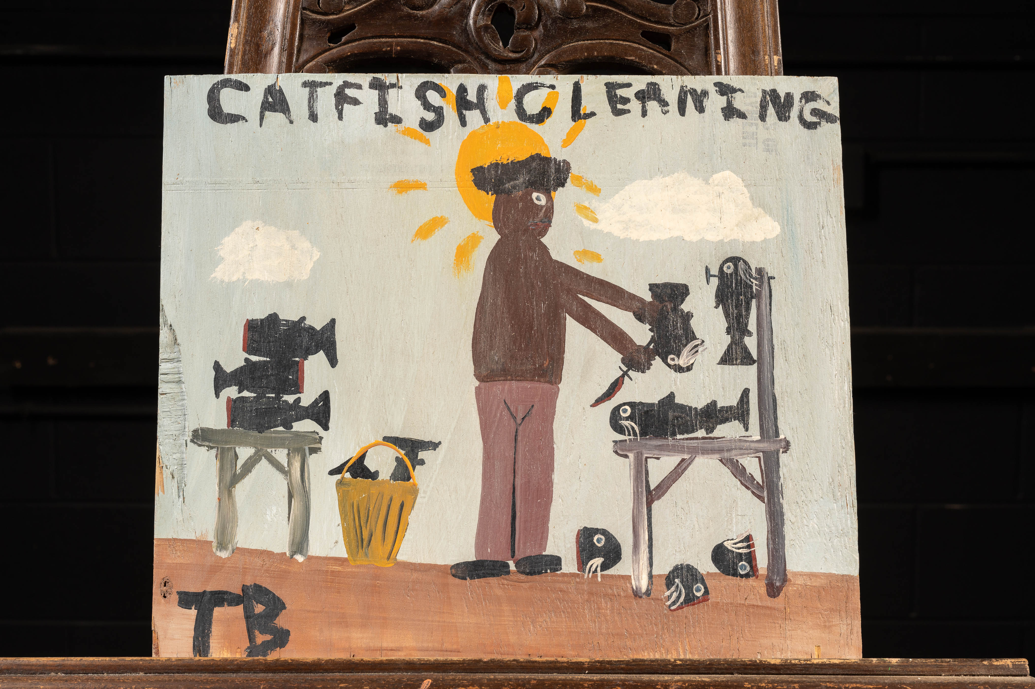 c. 1960 Tim Brown Outsider Art 
