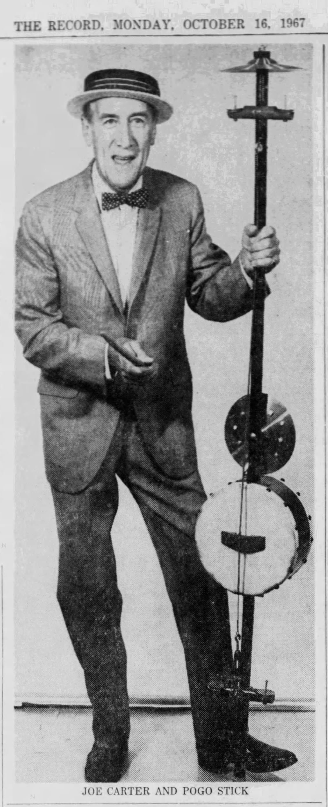 Joseph Carter Musical Pogo Stick