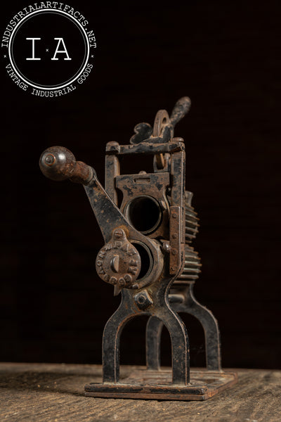 19th Century Cast Iron Fluting Iron by J. D. Osborne