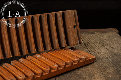 Antique Wooden Cigar Press Mold