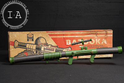 Vintage Cardstock and Plastic Toy Bazooka by Hillan