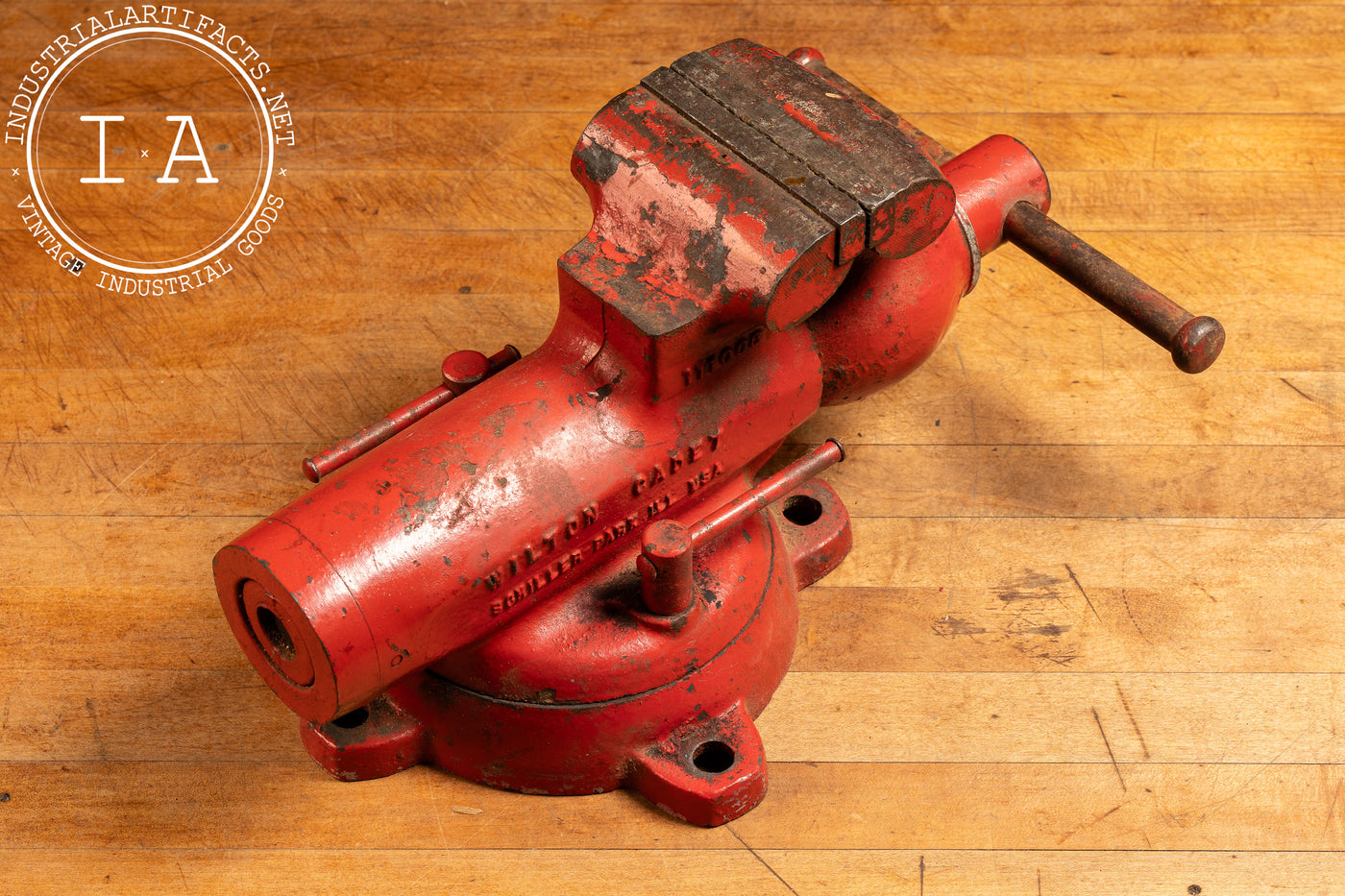 Vintage Bullet Swivel Bench Vise by Wilton