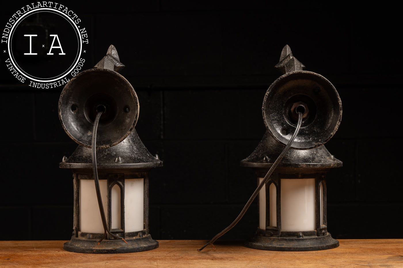 Early 20th Century Electric Entryway Sconces