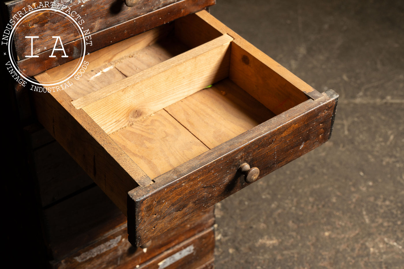 Antique Pine Shop-Made Cabinet