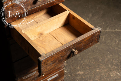 Antique Pine Shop-Made Cabinet