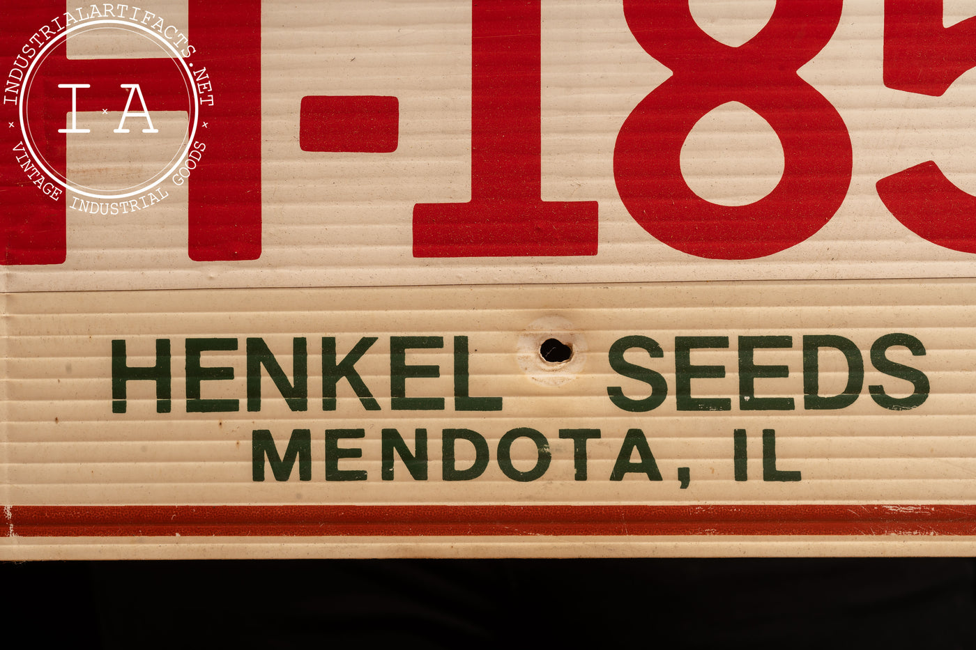 Vintage Henkel Seeds Lot Sign