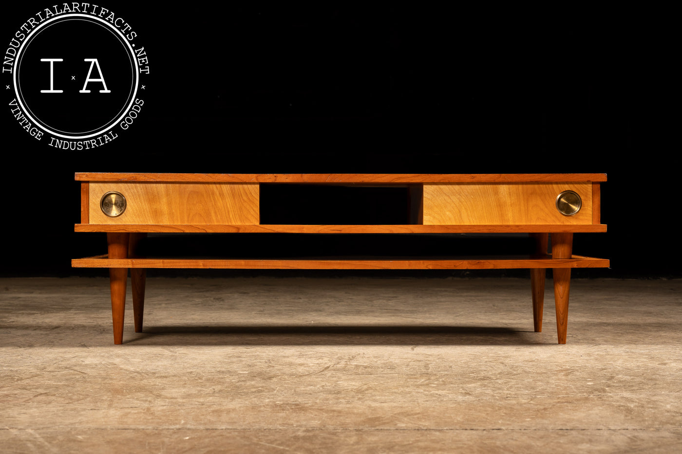 MCM Danish Oak Console Table