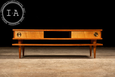 MCM Danish Oak Console Table