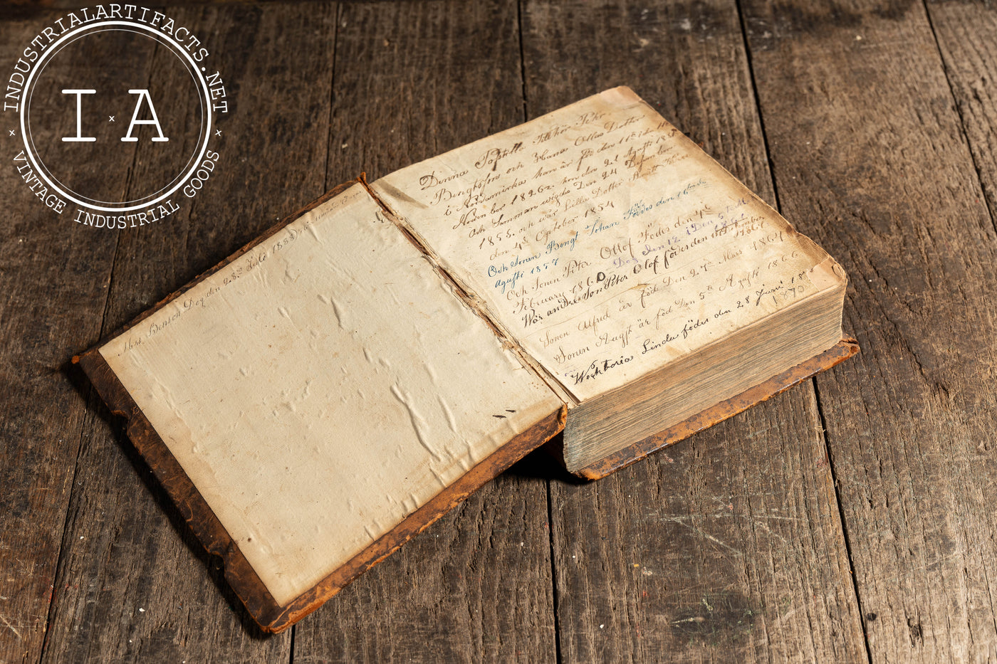 Mid-19th Century Swedish Devotional Bible by Anders Nohrborg