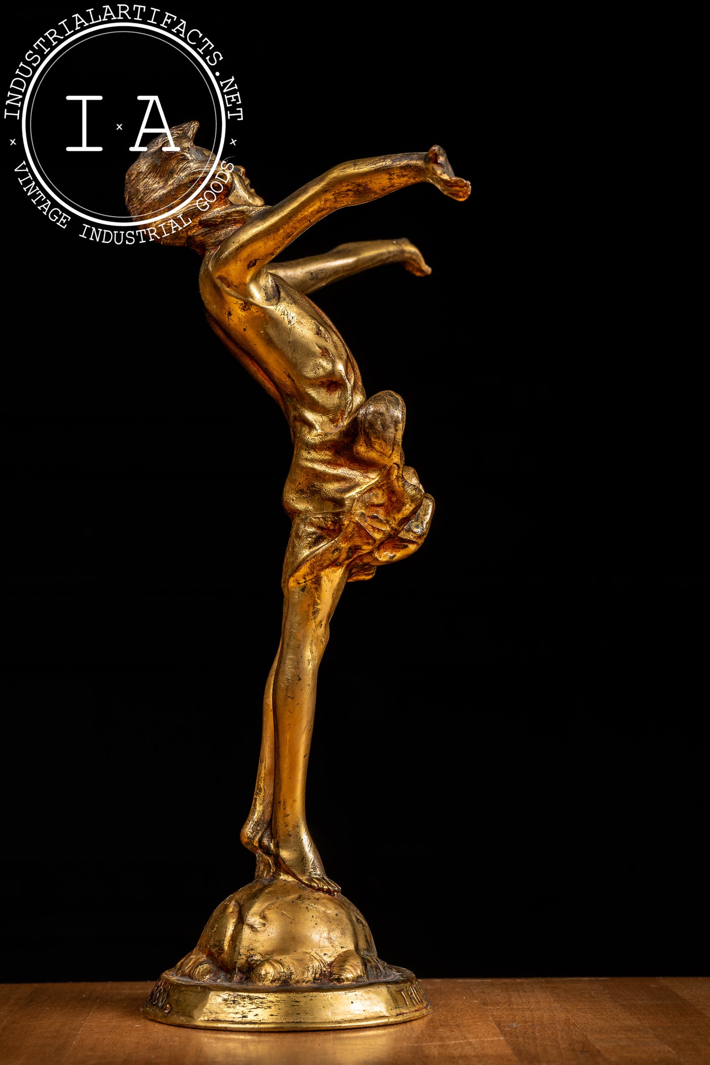 The Good Fairy | Brass McCutcheon Statuette; Signed, Dated