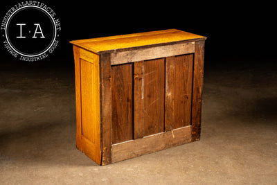 Early 20th Century Y & E Oak Document Filing Cabinet