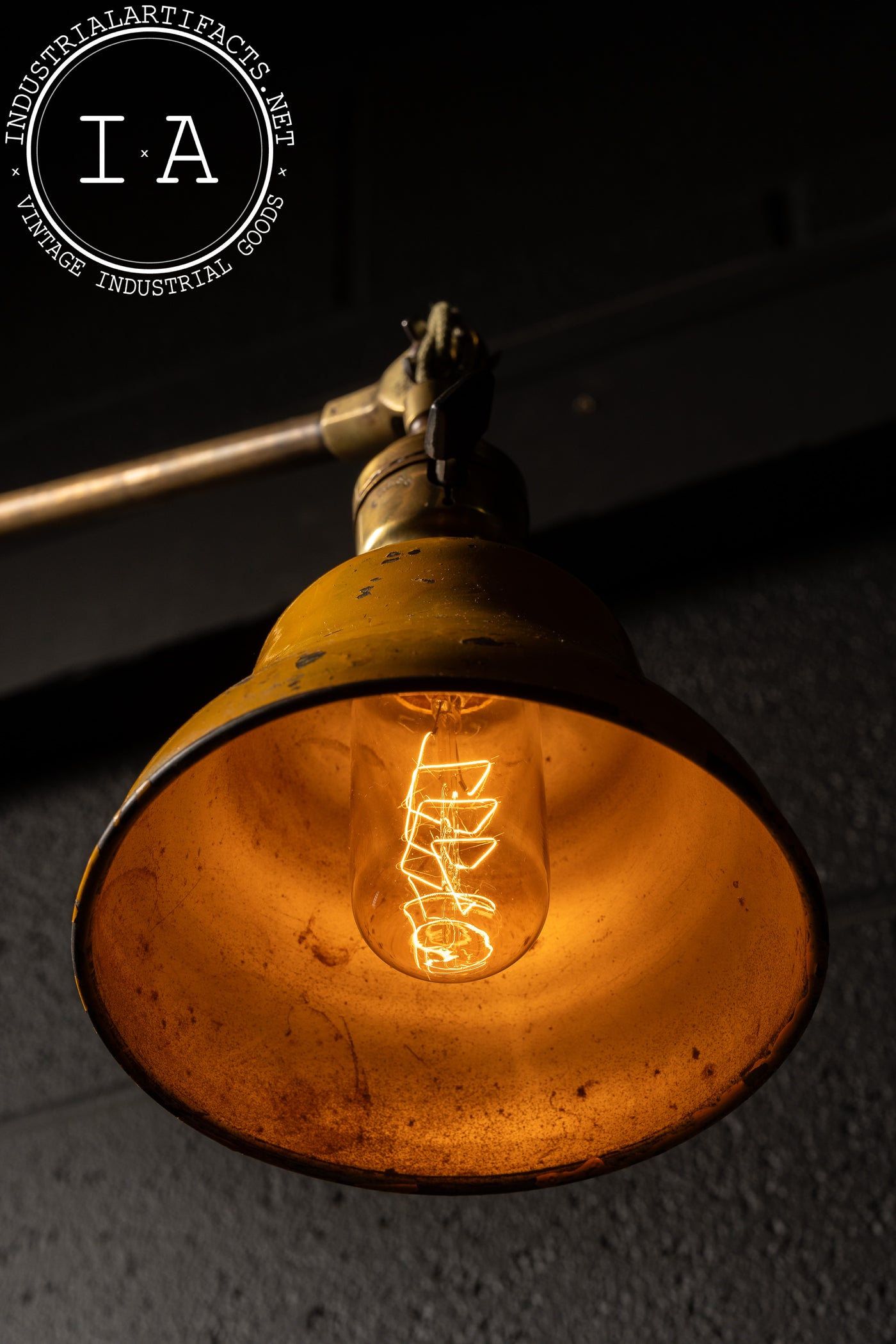 Antique O.C. White Task Lamp