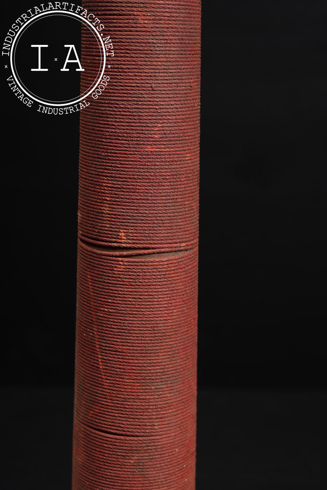 Antique Cast Iron Fire Hose Nozzle by Boston Woven Hose & Rubber Co.