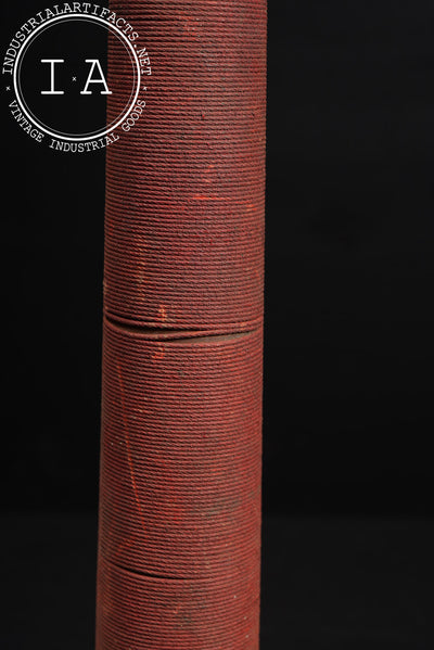 Antique Cast Iron Fire Hose Nozzle by Boston Woven Hose & Rubber Co.