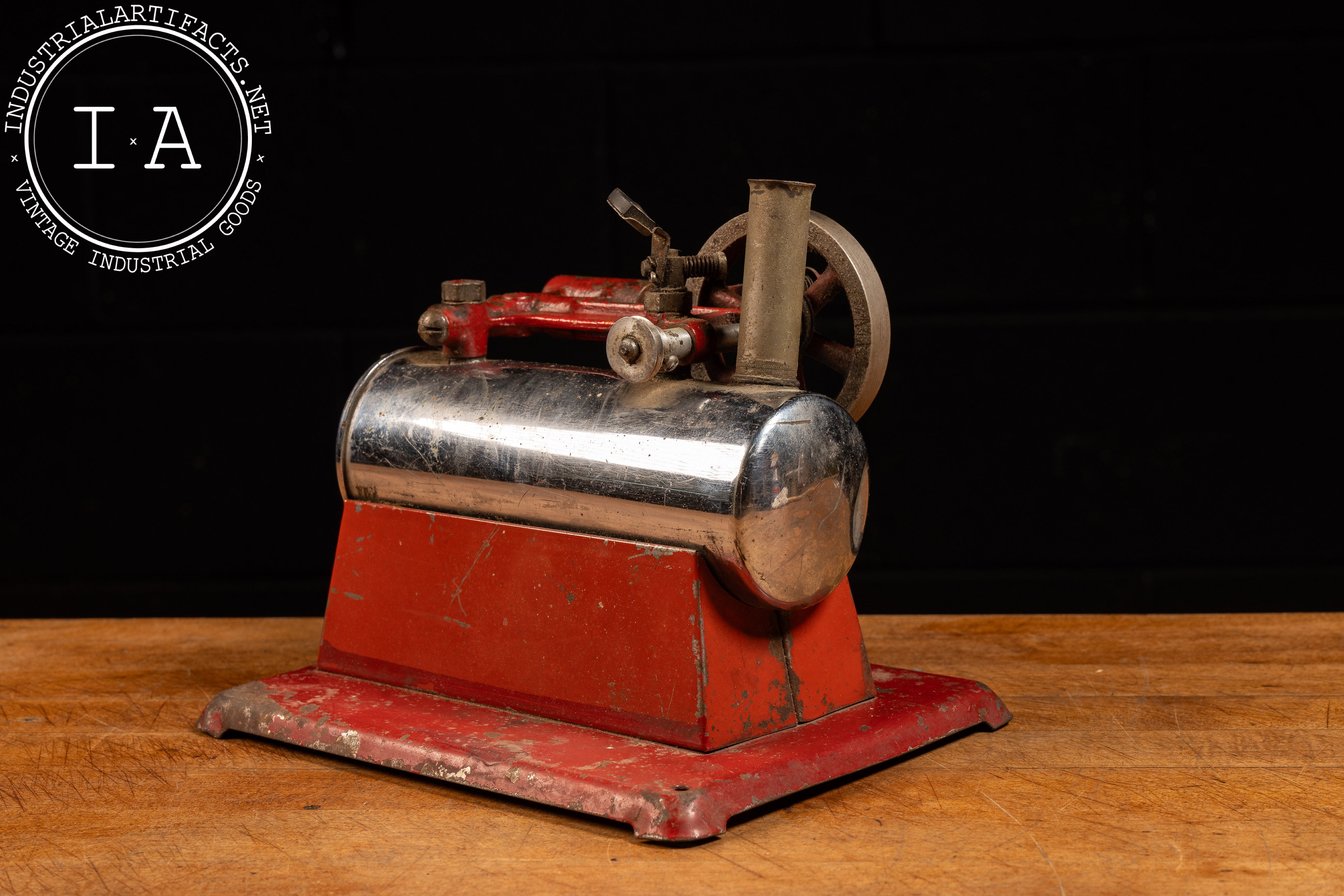 Vintage Electric Steam Engine Toy – Industrial Artifacts