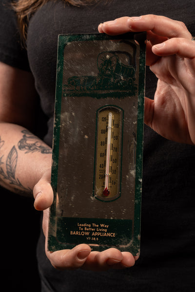 1955 Barlow Appliance Advertising Thermometer