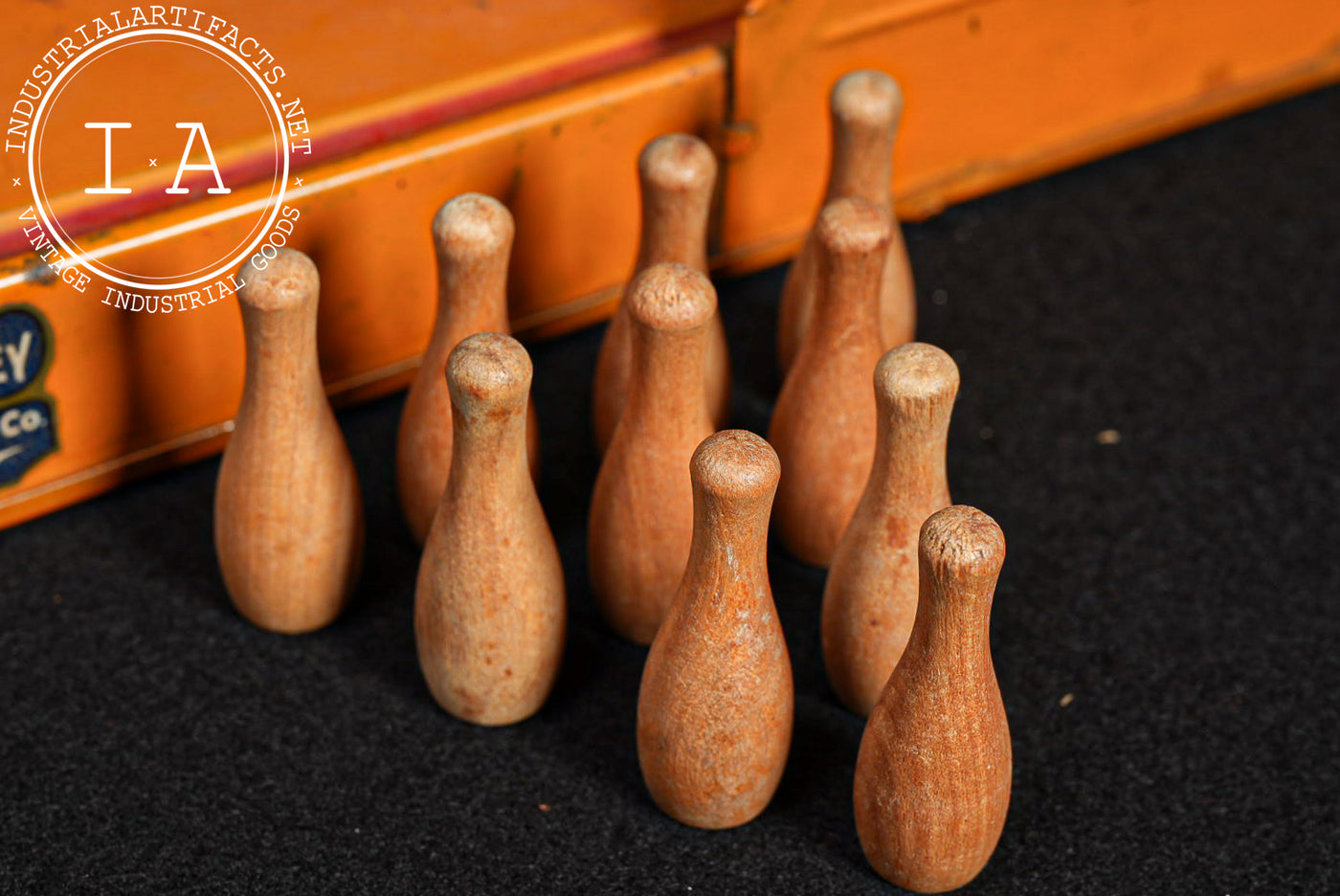 Antique Bowling Alley #500 Tabletop Game by Brinkman