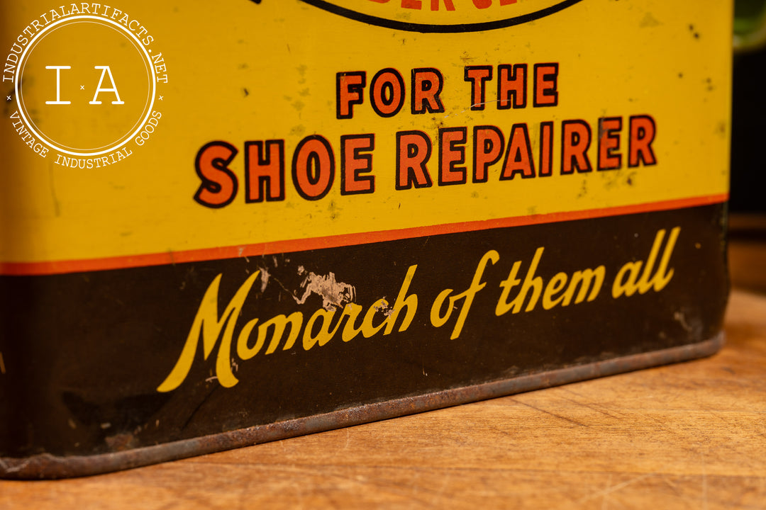Vintage Petronio's Shoe Cement 1 Gallon Can – Industrial Artifacts