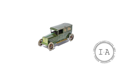 1920s German Tin Car And Garage Set by Lehmann