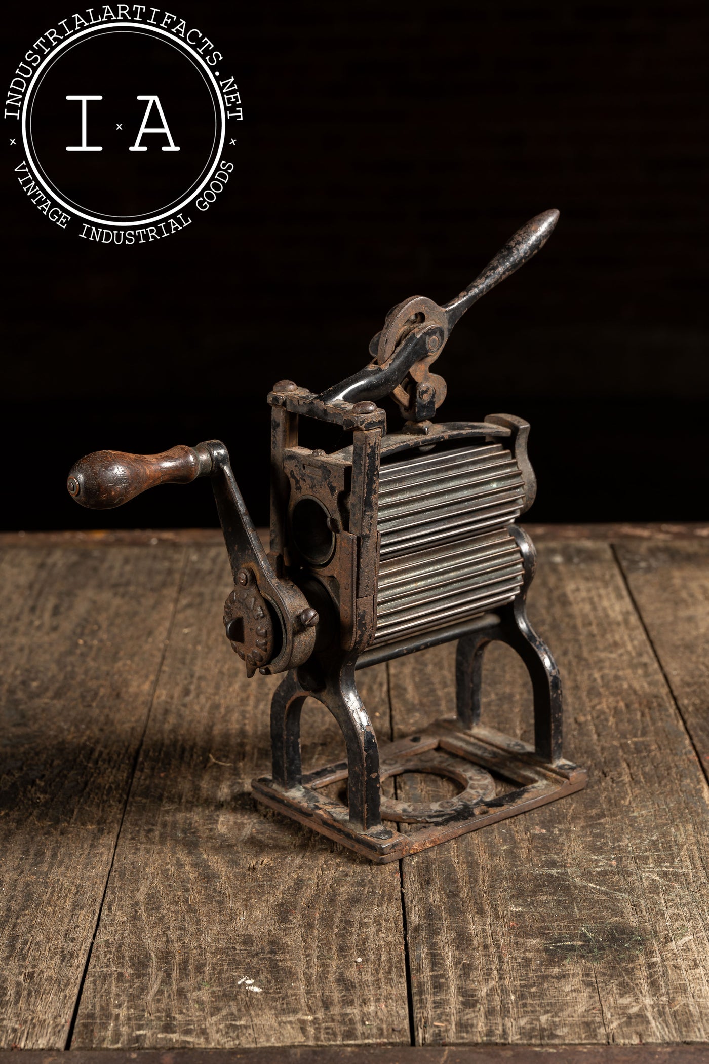 19th Century Cast Iron Fluting Iron by J. D. Osborne
