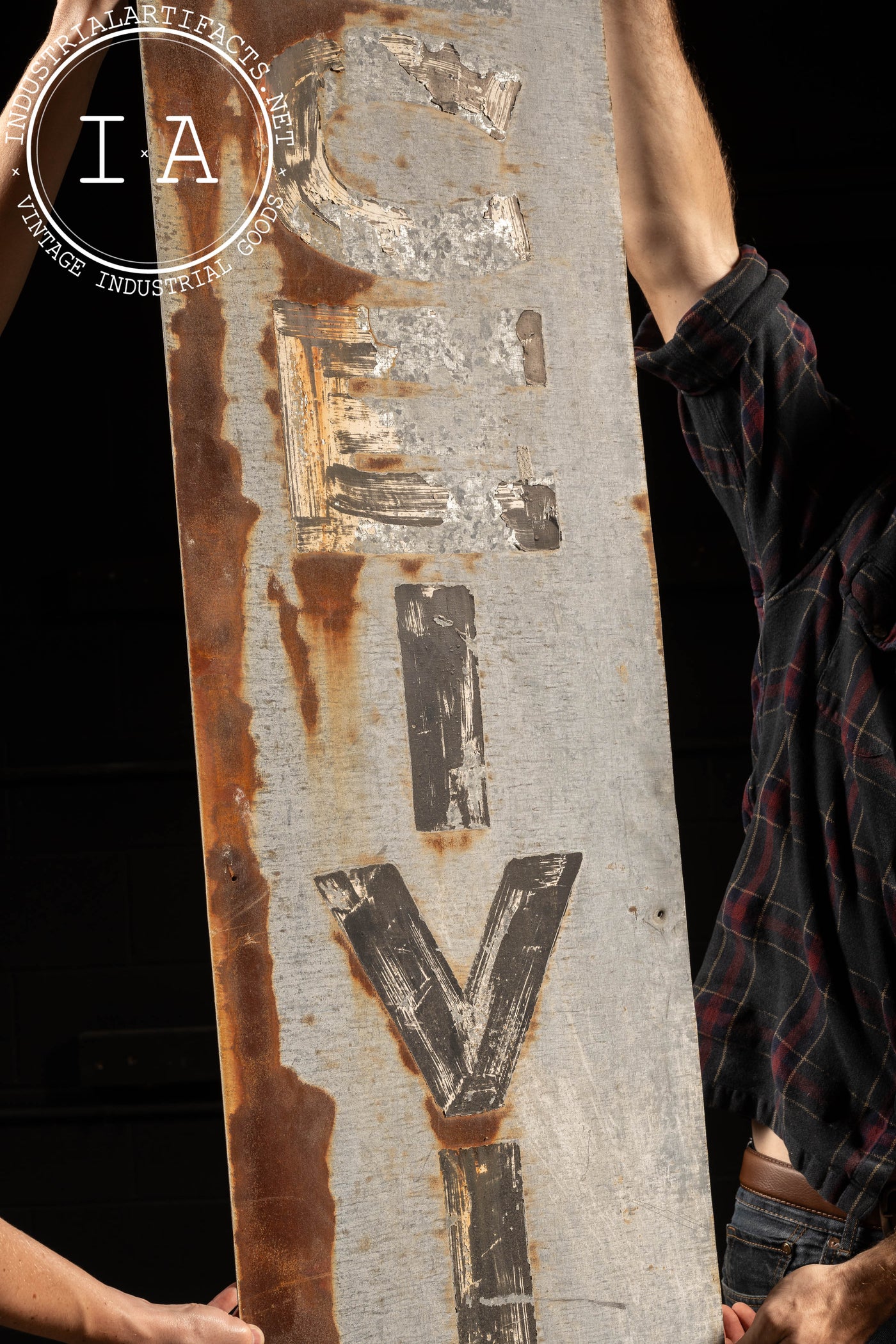 Large Industrial Receiving Sign