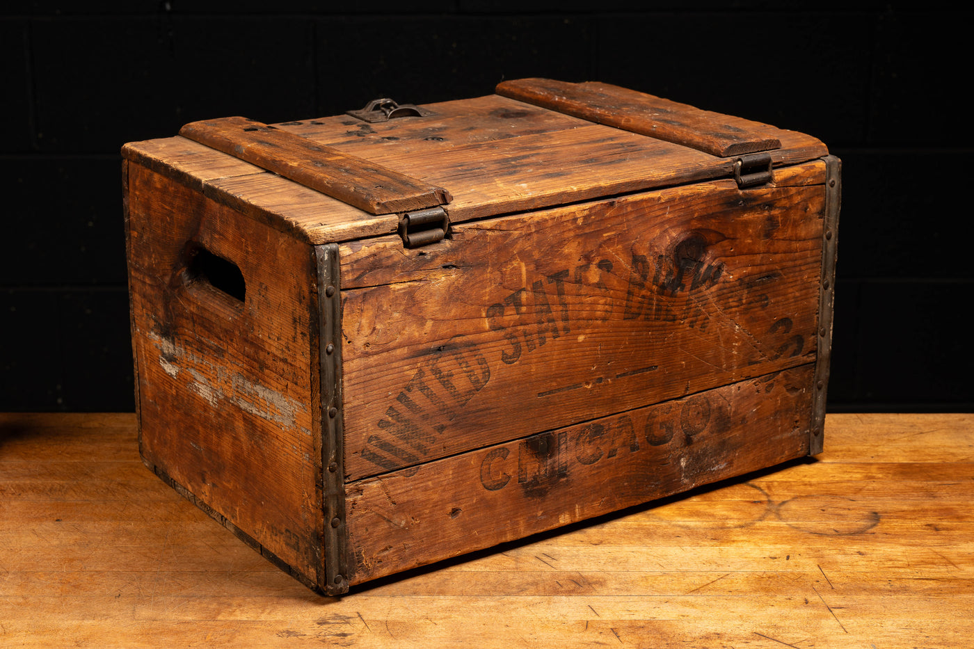 Early 20th Century United States Brewing Co Crate