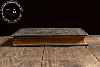 Antique Late Victorian Family Presentation Holy Bible