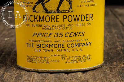 Bickmorine Bickmore Powder Veterinary Tin