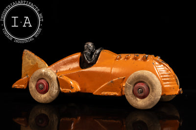 Early Vintage Hubley Golden Arrow Race Car