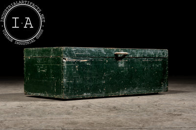 Vintage Swedish Wooden Trunk