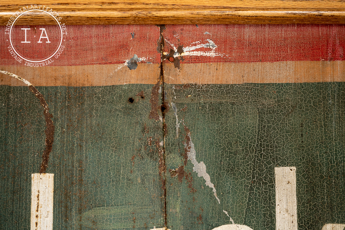 Antique Pillsbury’s Best Painted Tin Trade Sign