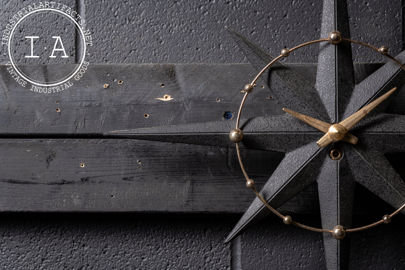MCM Starlite #103 Starburst Wall Clock by Haddon