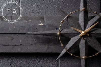 MCM Starlite #103 Starburst Wall Clock by Haddon
