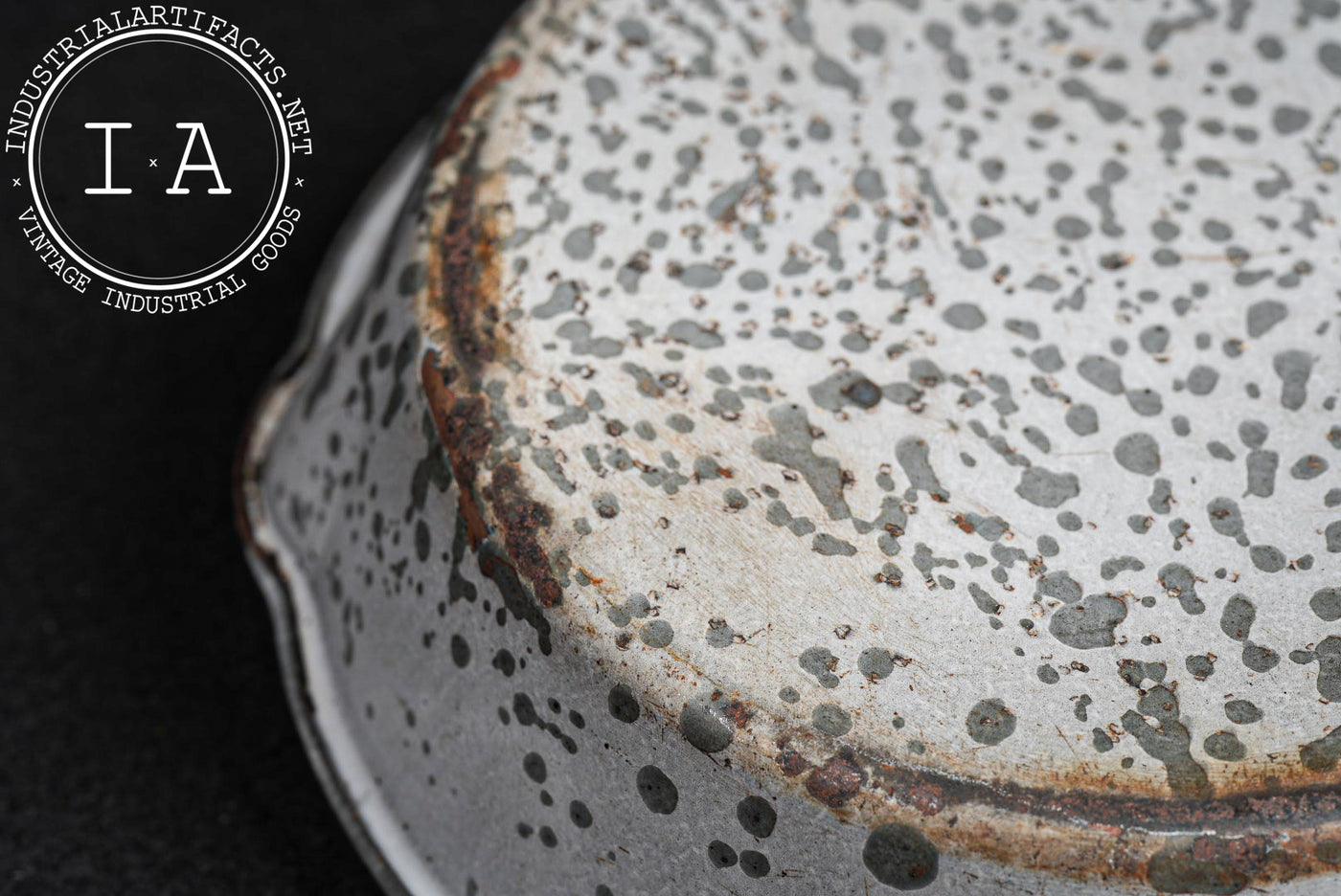 Vintage Six-Piece Graniteware Kitchen Set