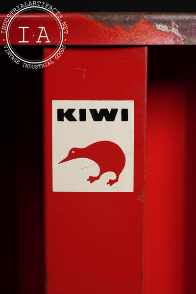 Vintage Revolving Boot Polish Display by Kiwi