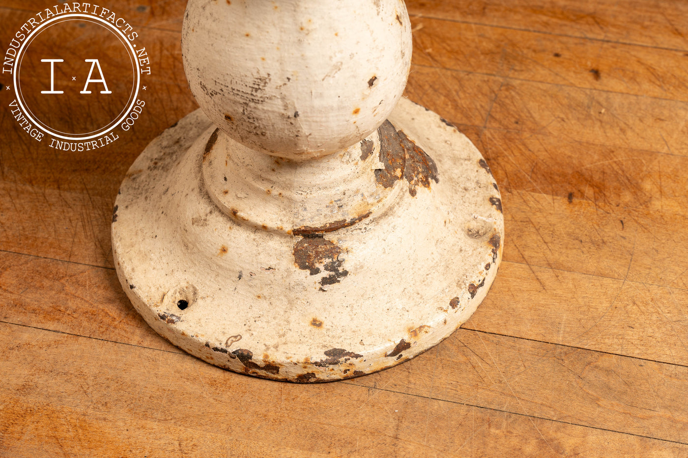 Antique Cast Iron Soda Fountain Stool