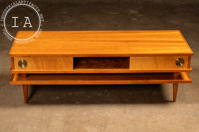 MCM Danish Oak Console Table