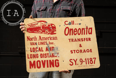 Vintage Moving Service Sign