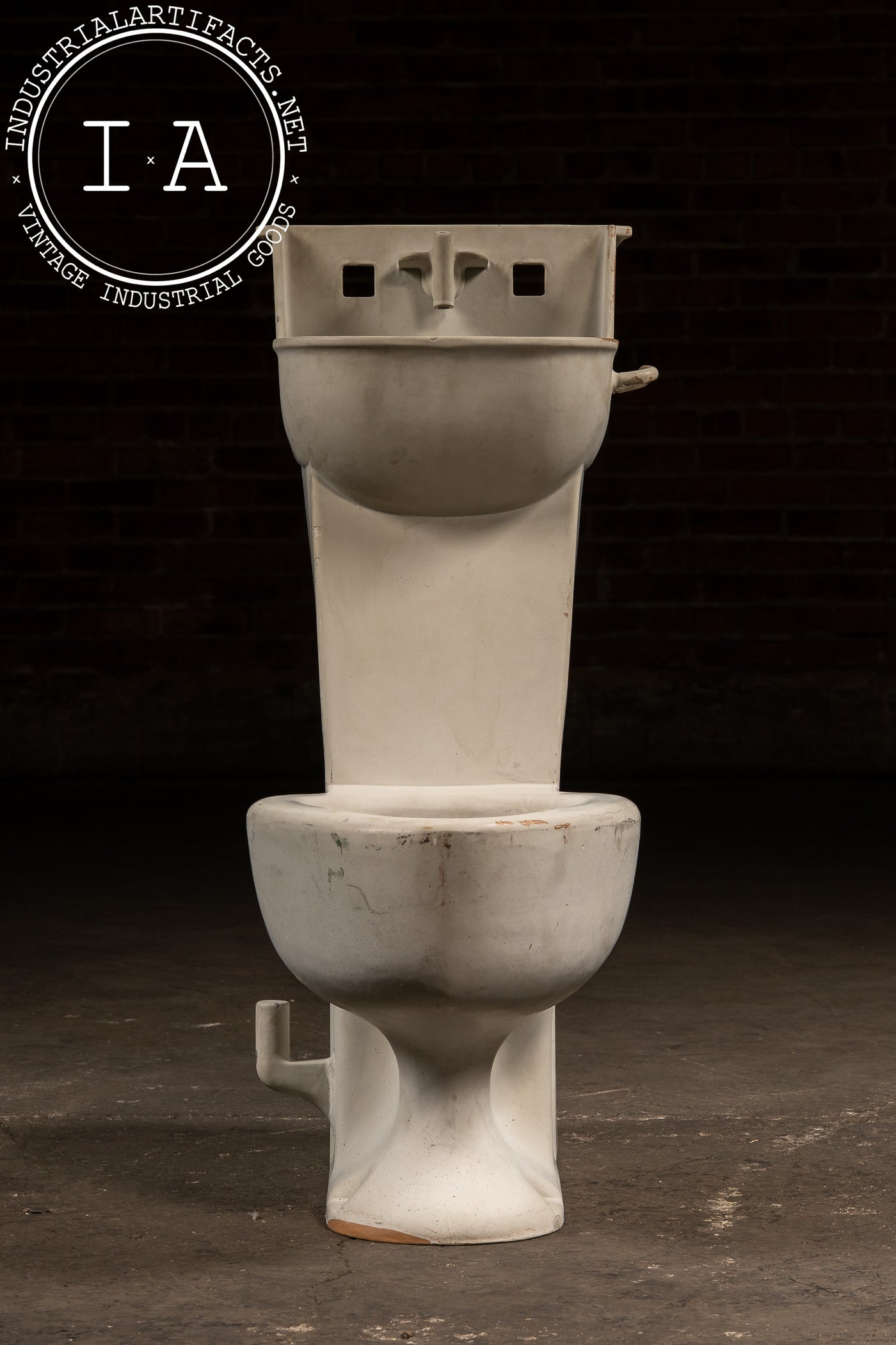 Vintage "Super Secur Ware" Prison Combination Toilet & Sink