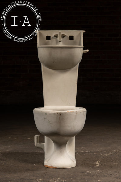 Vintage "Super Secur Ware" Prison Combination Toilet & Sink