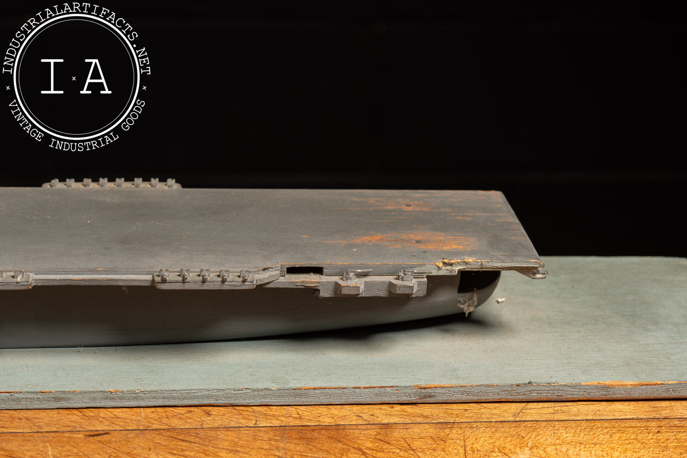 Vintage Essex-Class Aircraft Carrier Identification Model by South Salem Studios