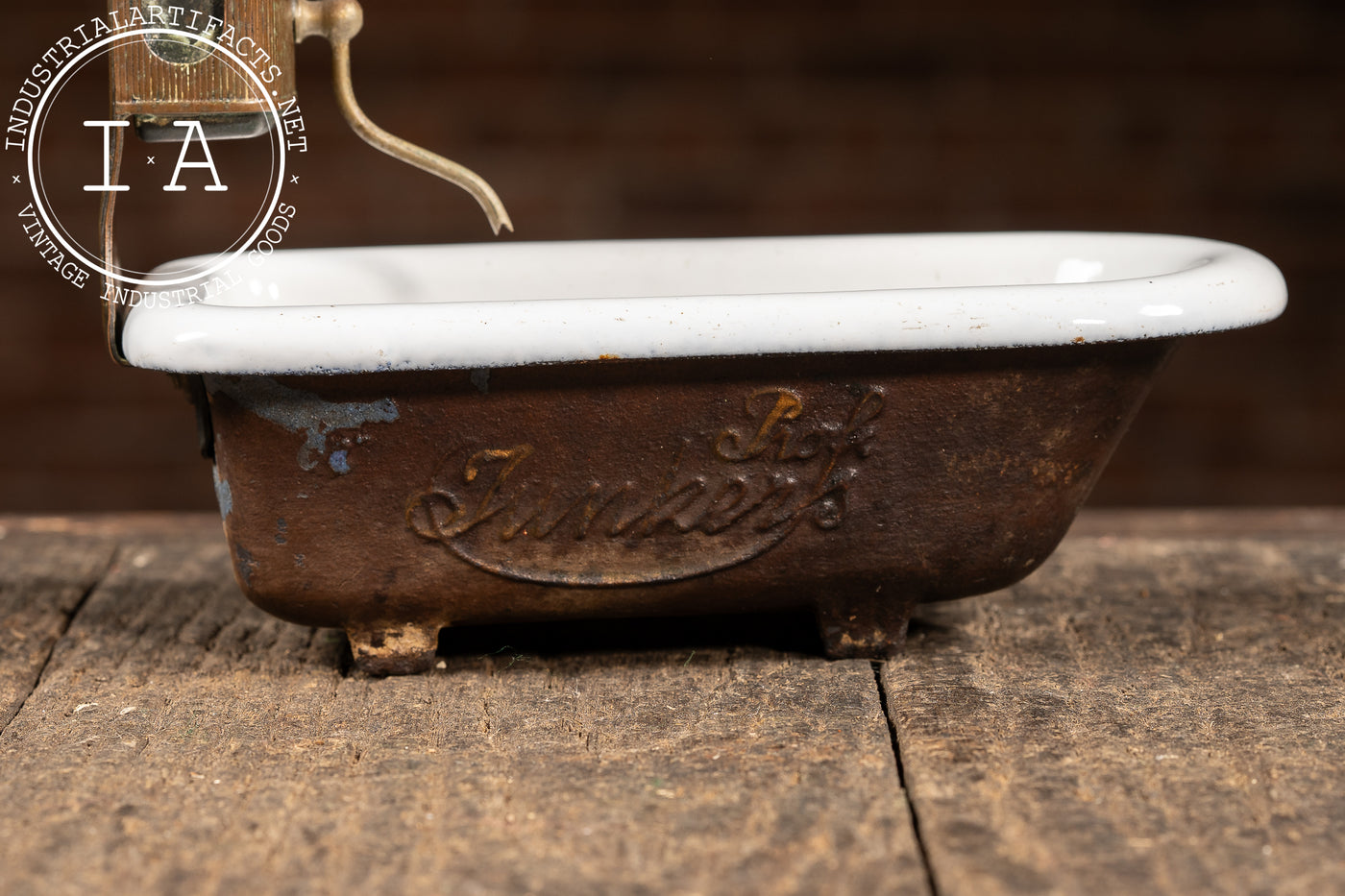 Late 19th Century German Bathub Boiler Salesman Sample by Prof. Junkers