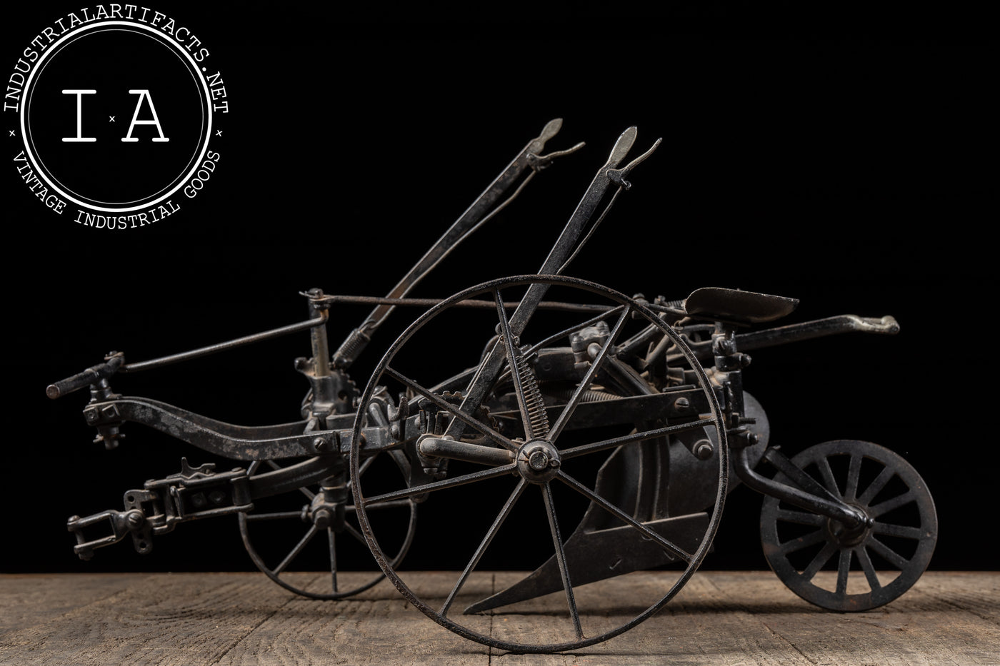 Early 20th Century Seated Plow Salesman Sample