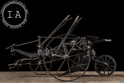Early 20th Century Seated Plow Salesman Sample