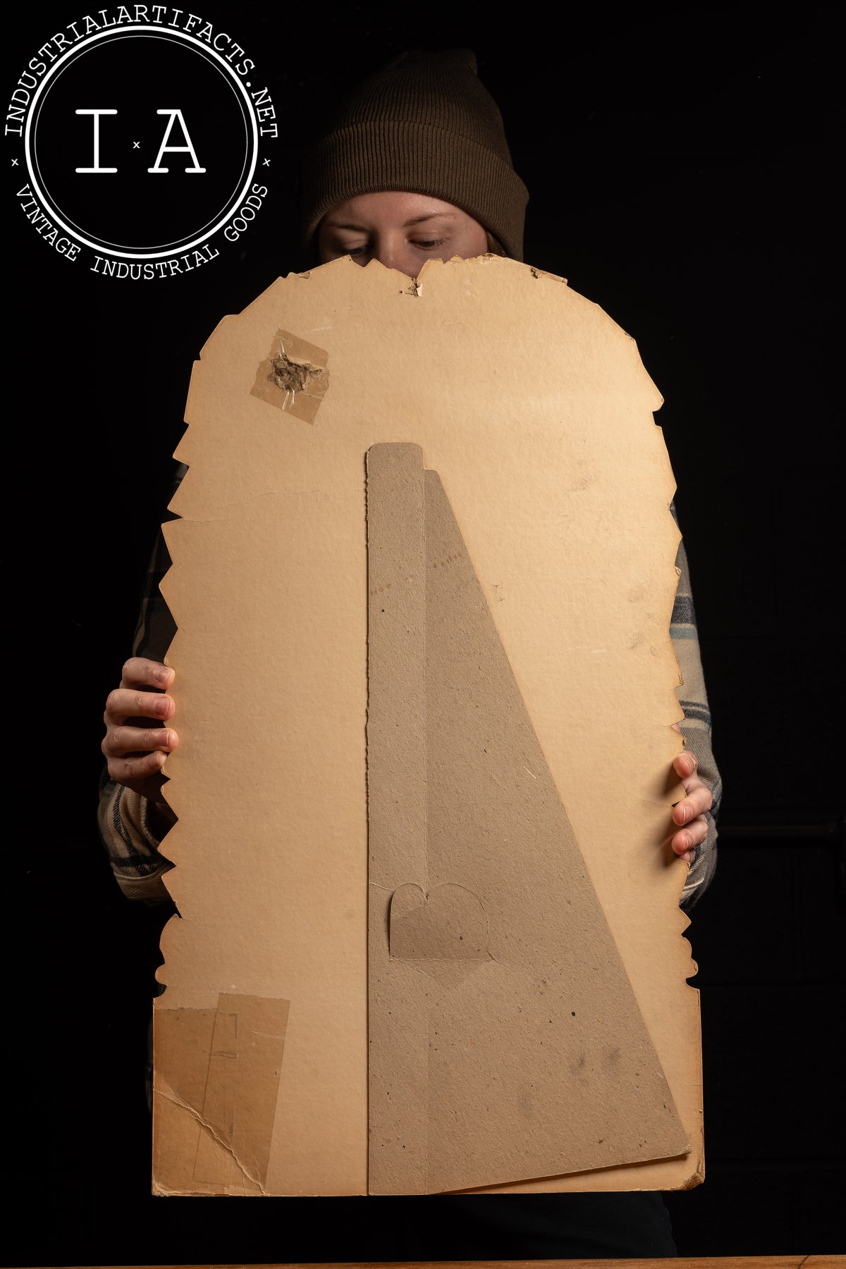 Vintage Gillette Razor Cardboard Countertop Standee – Industrial Artifacts