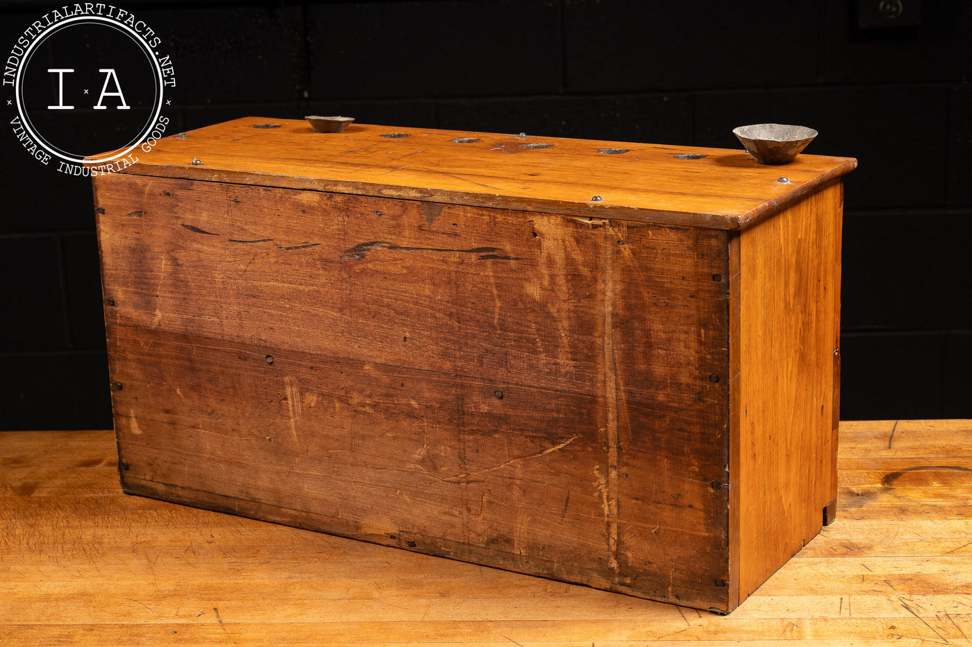 Early 20th Century Shot Dispenser Cabinet