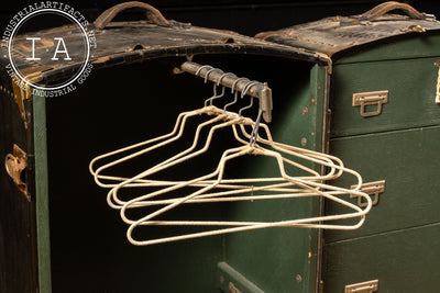 Early 20th Century Wardrobe Steamer Trunk