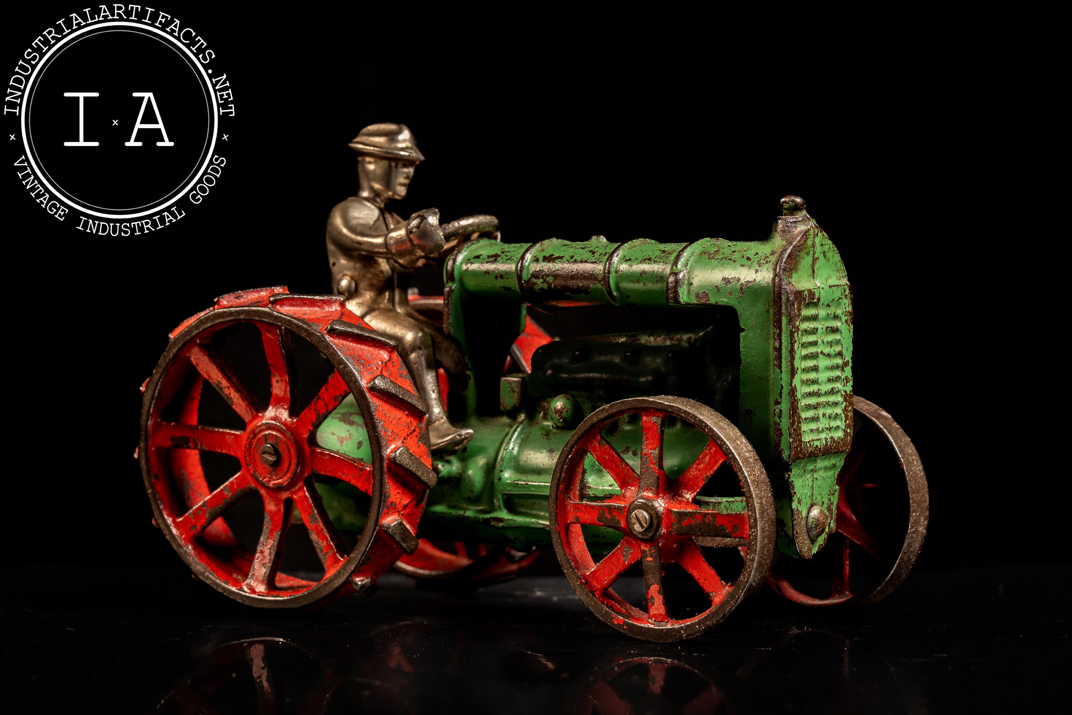 Early Vintage Arcade Fordson Tractor With Original Driver – Industrial ...