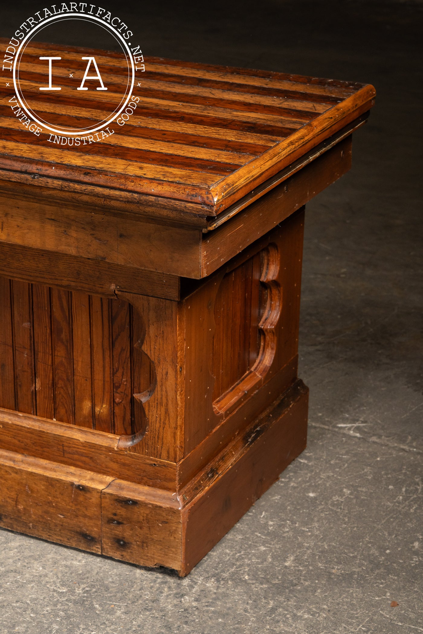 Late 19th Century Large General Store Counter